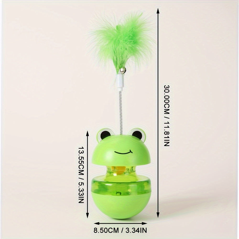 Unleash Fun and Play with the Frog Tumbler Treat Ball