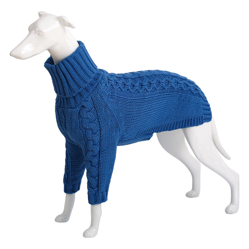 Cozy High Collar Dog Sweater