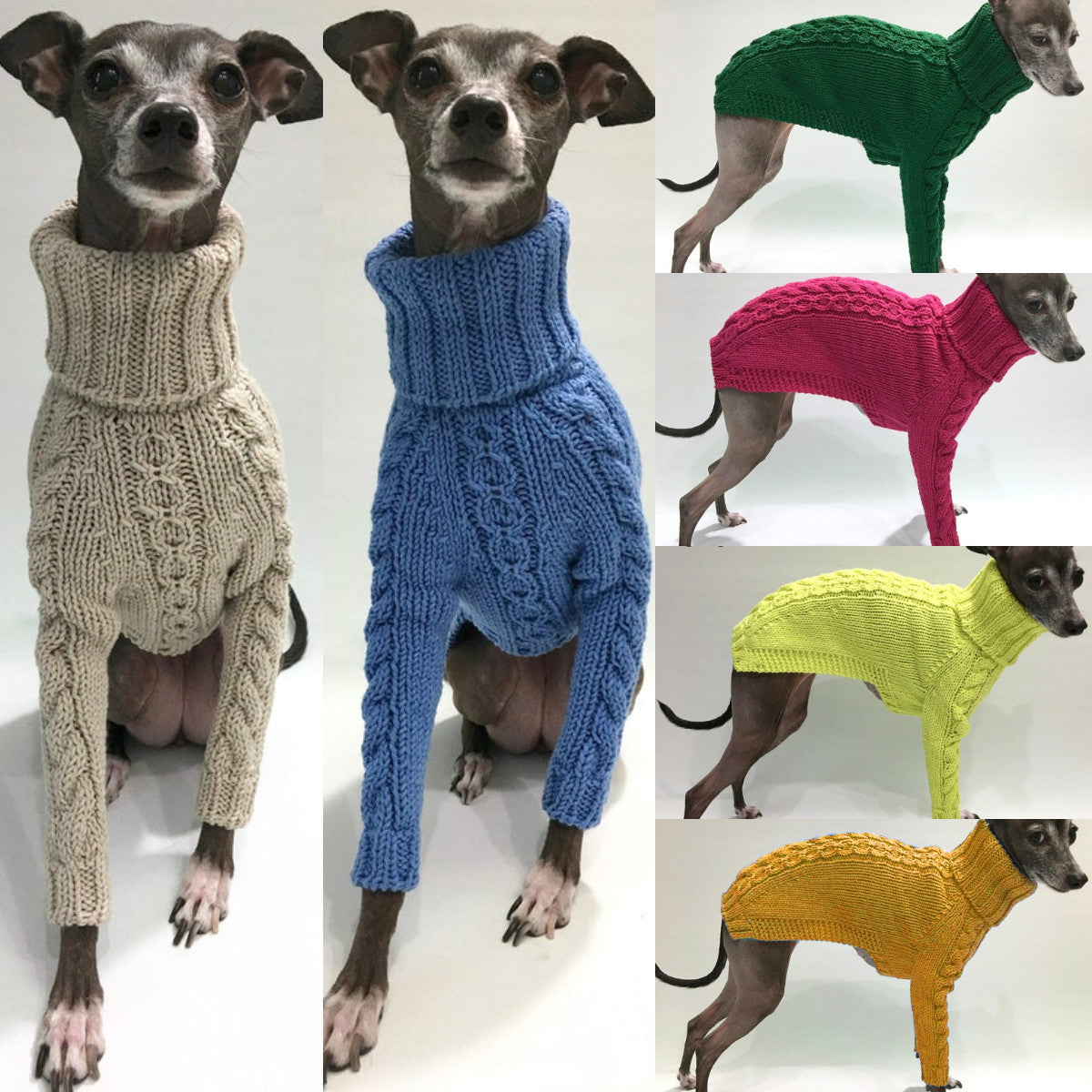 Cozy High Collar Dog Sweater